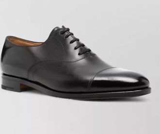 John Lobb leather derby shoes