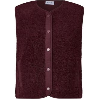 Cecil Mouwloos vest - Dames - Jassen - Veelkleurig - Maat: XL Zijde