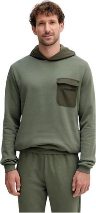 Colmar Hooded Sweatshirt - Heren - Sportshirts - Groen - S - Fitness