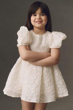 Bardot Juliet Embroidered Mini Flower Girl Dress