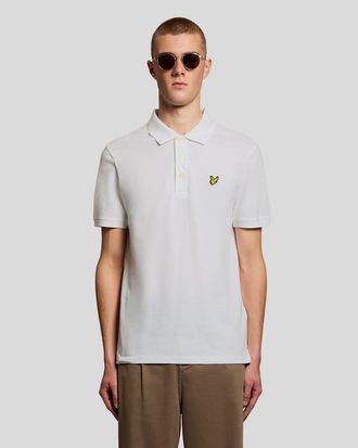 Lyle & Scott Gestructureerde Jacquard Poloshirt