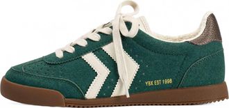Yellow Box Womens Neevan Lace Up Sneaker In Green