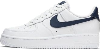 Nike (WMNS) Nike Air Force 1 07 White Midnight Navy 315115-158