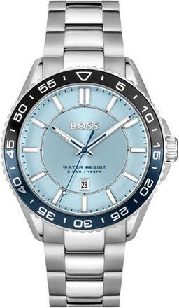 BOSS Runner Bracelet Watch, 44mm in Blue Dial at Nordstrom Rack