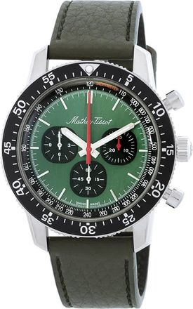 Mathey-Tissot 1968 Chronograph Automatic Green Dial Mens Watch TYPE1968VE