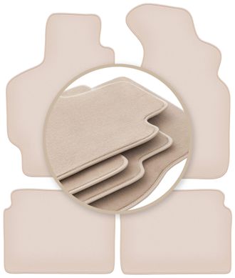 OEM Alfombrillas Beige Premium Para Toyota Celica V Cabrio, Coup&eacute;, Liftback 1989-1993