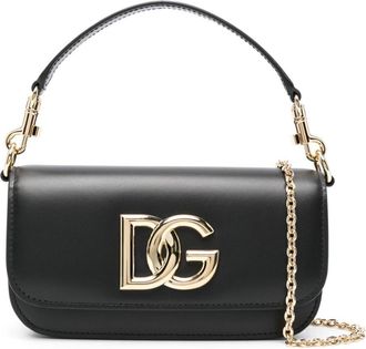 【DOLCE&GABBANA】 white leather crossbody bag （関税送料込） Dolce & Gabbana DG Logo Bag Crossbody Bag | Sendegaro EG