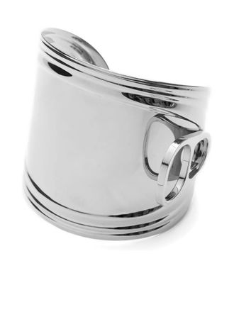 Jean Paul Gaultier cuff-design bracelet - Silver