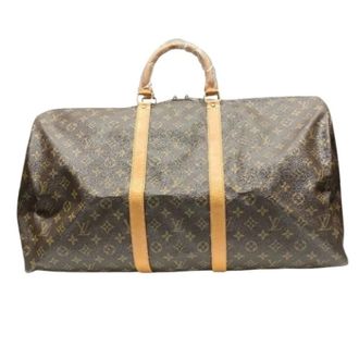 Louis Vuitton Pre-owned Weekend Bags, unisex, Brown, Size: ONE SIZE Pre-owned Boston Bag