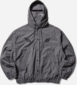 Umbro Gingham Masked Shirt Coffee Brown / White / Black