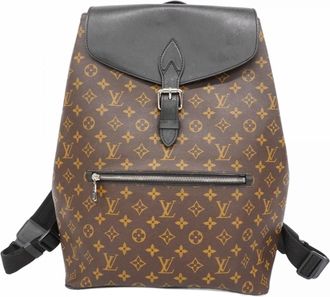Louis Vuitton Black Brown Backpack (Pre-Owned)