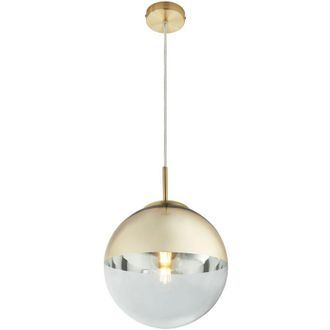 Globo Lighting Lampada a sospensione - Varus - oro - vetro - &oslash; 25cm - - Globo