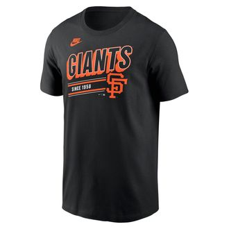 Nike San Francisco Giants Cooperstown Retro Nike Mens MLB T-Shirt in Black | N19900AG83-CUE