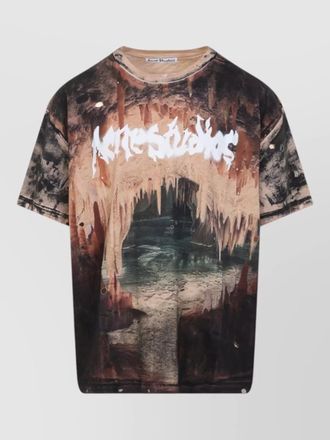 Acne Studios organic cotton relaxed-fit graphic-print t-shirt