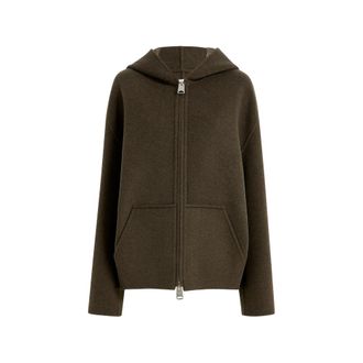 Khaite Hooded Wool Jacket