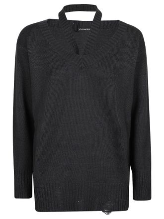 Canessa Sole V Neck Cashmere Sweater