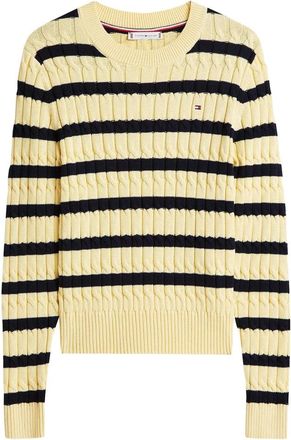 Tommy Hilfiger Dames, Truien, Veelkleurig, Maat: XS Katoen