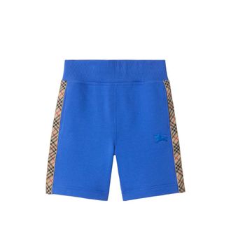 Burberry Check-trim Cotton Shorts