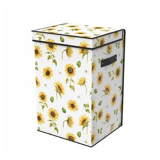 Trade Shop Trade Shop - Box Scatola Salvaspazio Armadio Contenitore Porta Oggetti Organizer 40x35x60 Cm