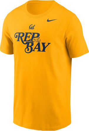 Nike U Cal Berkeley Bears Nike Mens T-Shirt in Yellow | M11332P926UCAB-GLD
