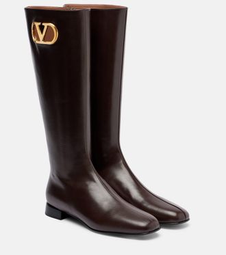 Valentino Garavani VLogo Signature leather boots