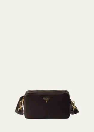 Prada Small Grain Leather Shoulder Bag