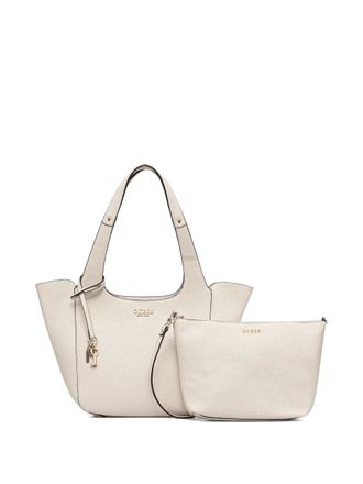 Guess Co Shopper met logo - Beige