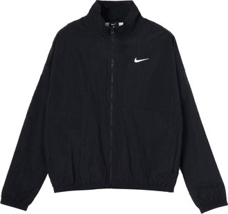 Nike Stand Collar Logo Print Jacket Black CW7349-010