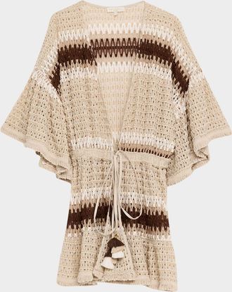 Ramy Brook Alethea Knit Coverup Mini Dress