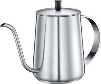 OEM Hervidor De Caf&eacute; De Vertido Lento Cilio Adria, Acero Inoxidable, Di&aacute;metro 10,5 X 16 Cm, 0,65 L