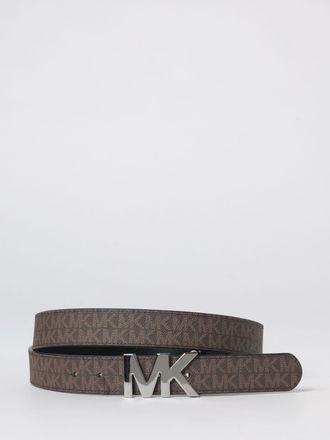 Michael Kors Cintura Michael Kors reversibile in pelle e cotone spalmato