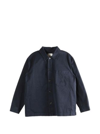 Saint Laurent Mens Cotton Overshirt