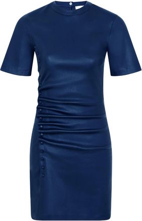 Paco Rabanne Vestido de Nappa Mini - Dresses - Mujer - Azul - 2XS