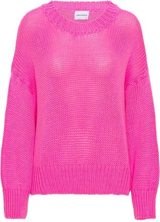 Americandreams Pepper Ronde Hals Pullover - Dames - Ronde hals truien - Roze - M - Katoen - Truien & Vesten