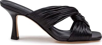 Michael Kors Alexia mule in black leather