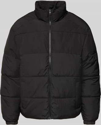 Jack & Jones Jack & Jones Steppjacke mit Stehkragen Modell MAZE in Black, Größe XL