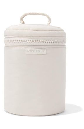 DAGNE DOVER Mila Repreve Recycled Polyester Large Toiletry Organizer Bag in Moonbeam at Nordstrom