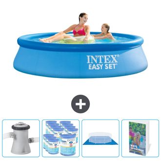 Intex Piscina Easy Set Redonda - 244x61 Cm - 7-piezas Scb119