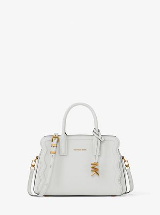 Michael Kors Laila Extra-Small Pebbled Leather Convertible Crossbody Bag