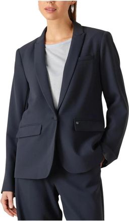 Mos Mosh Phoebe Miley Blazer - Dames - Blazers - Blauw - L - Jassen
