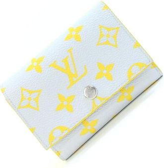 Louis Vuitton Pre-owned Wallets, female, Multicolor, Size: ONE SIZE Pre-owned Tri-fold Wallet