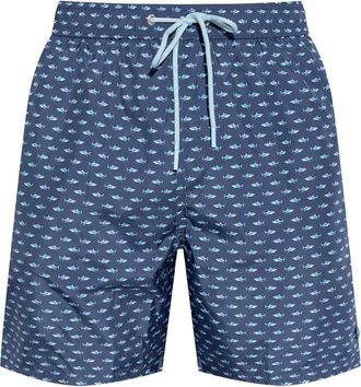 Paul & Shark Costume da bagno con stampa - Blu