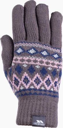 Trespass Unisex Adult Shawny Gloves - Grey - Size: XL