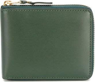 Comme Des Garçons Dark Green PORTAFOGLIO CLASSIC LOGO Wallet