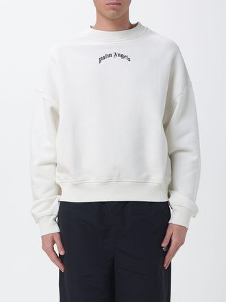 Palm Angels Felpa Palm Angels in cotone con stampa logo