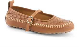 Andrea Womens Leather Mary Janes