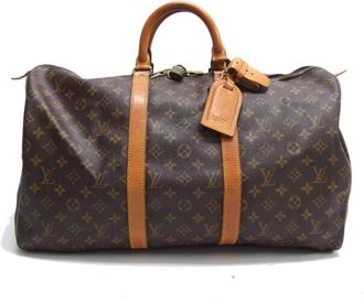 Louis Vuitton Monogram Gold Monogram Boston Bag (Pre-Owned)