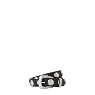 Khaite Dames, Accessoires, Zwart, Maat: 90 CM Leer