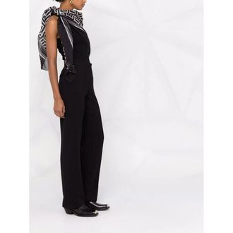 Ferragamo High-Waist Wool Trousers - Black