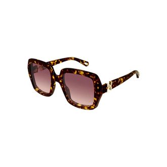 Chlo&eacute; Gafas de sol Marcie cuadradas - Accessories - Mujer - Marr&oacute;n - ONE SIZE